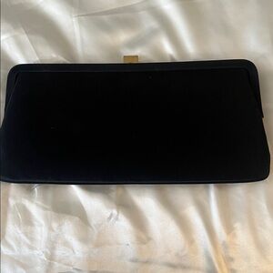 Lambertson Truex Satin Clutch - Black